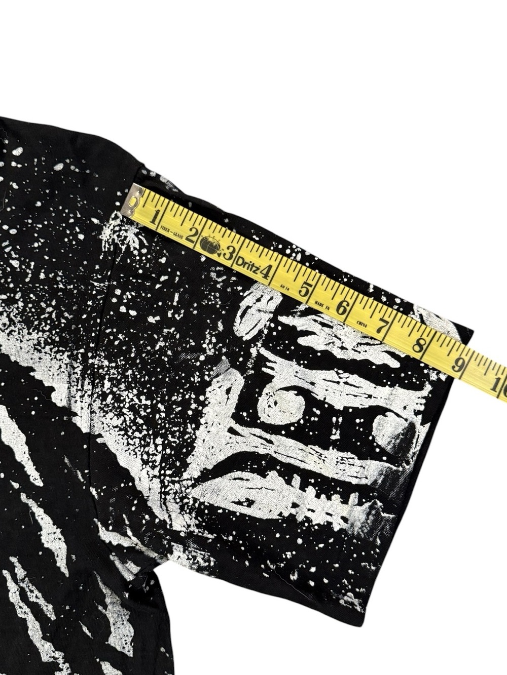 Vintage Bob Marley Single Stitch AOP Graphic Tee Black White 100% Cotton Large - Picture 14 of 14